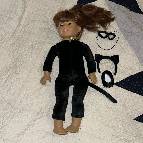American Girl Other - Pleasant Company American Girl PA8579 doll & cat Halloween costume